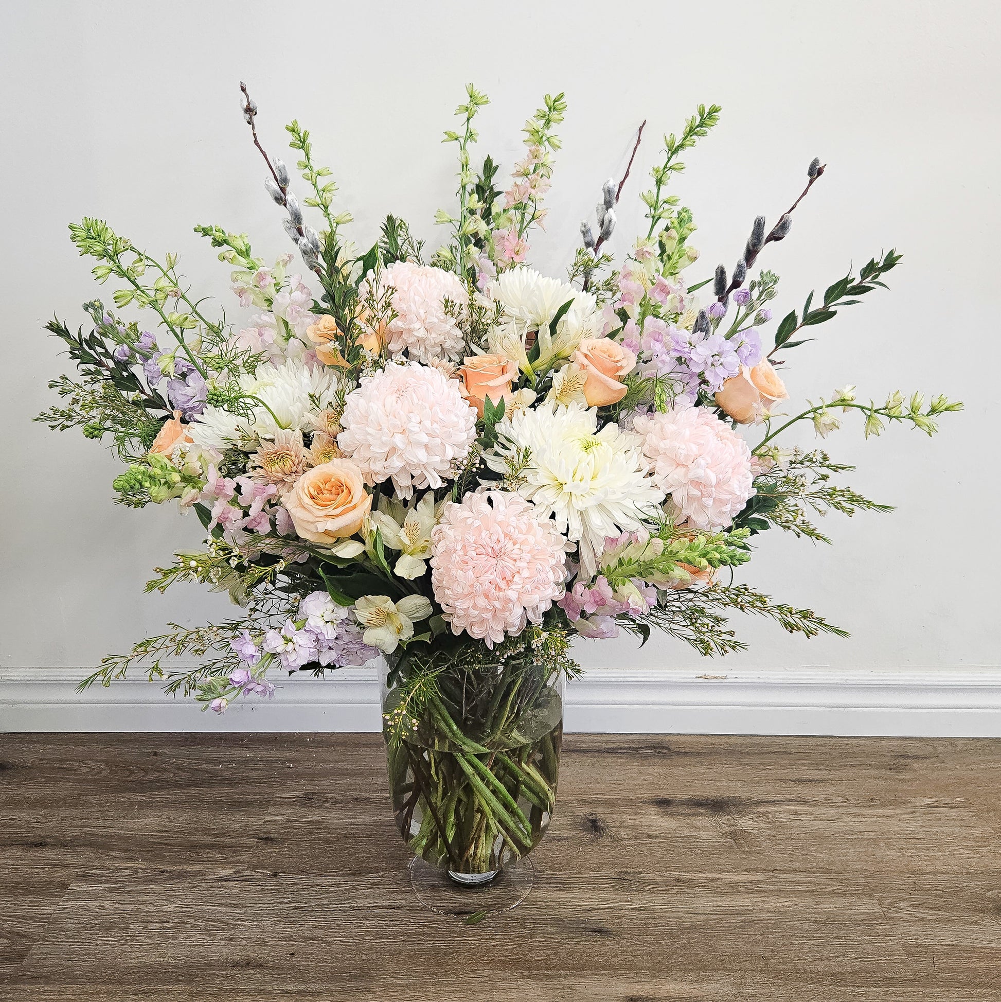 Large flowers funeral sympathy 