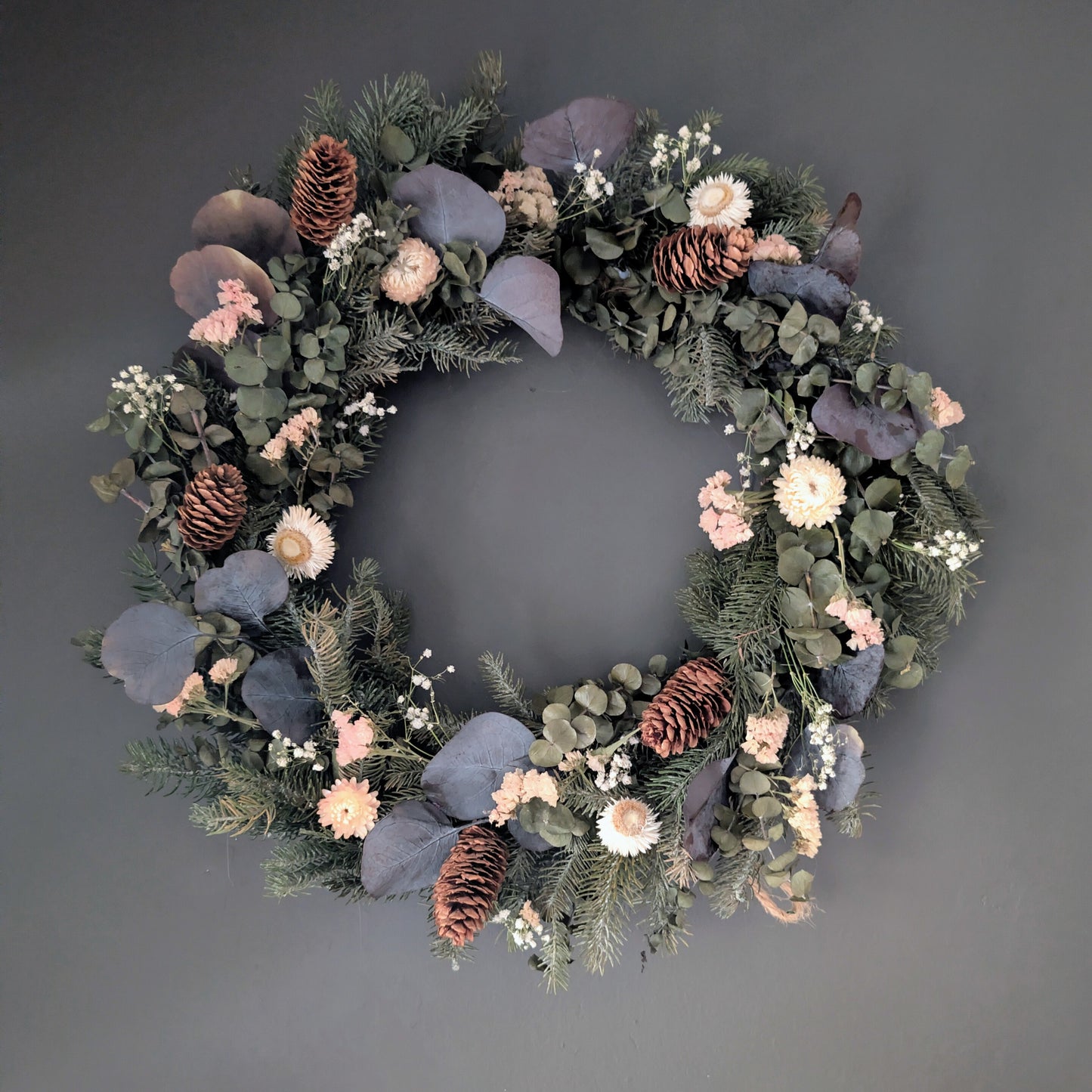 Christmas wreath eucalyptus