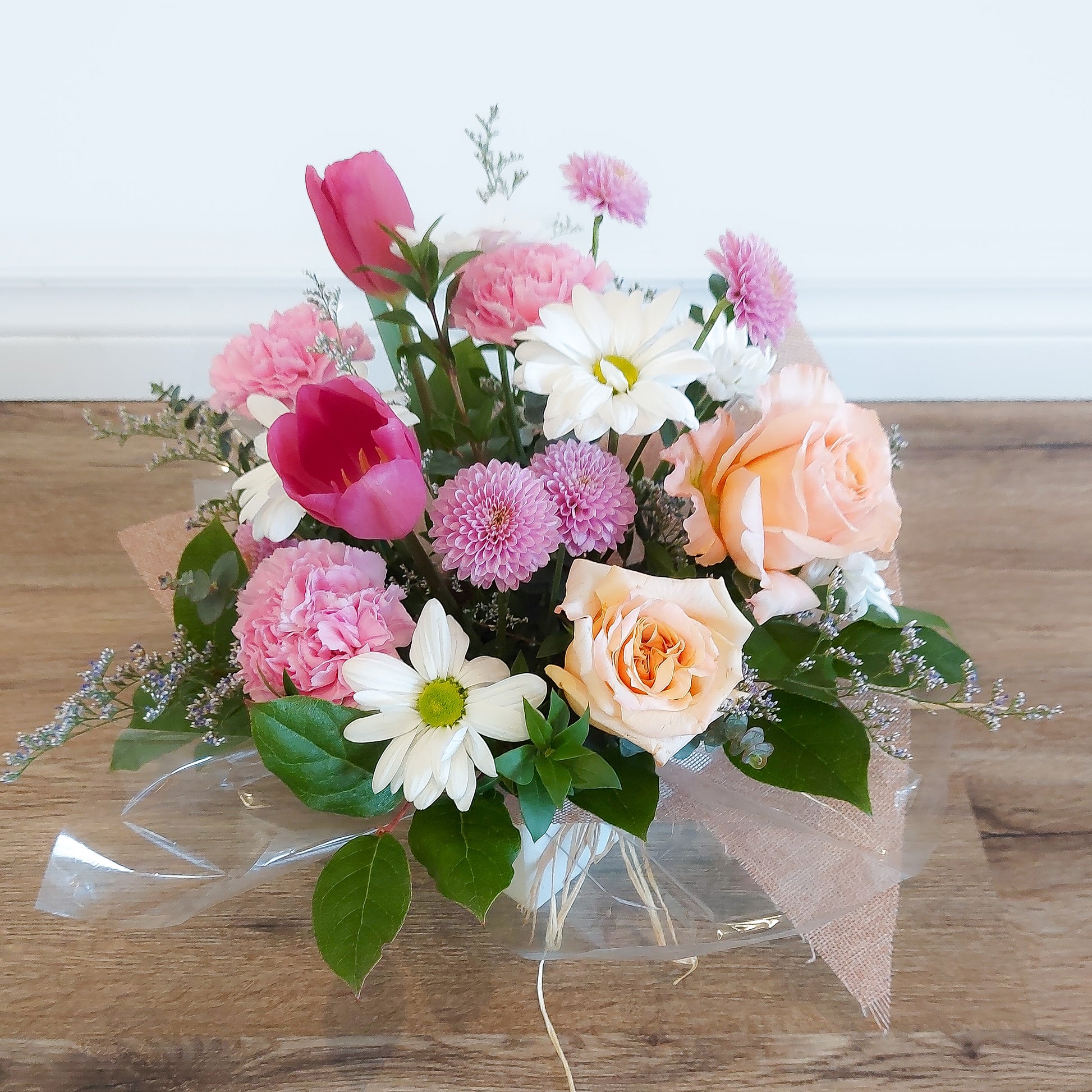 Pink flowers roses